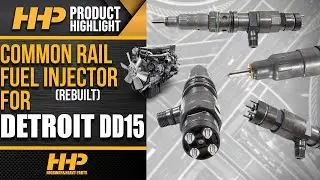 Engine Running Rough Or Sluggish? Check Out These Detroit Diesel DD15 Common Rail Fuel Injectors