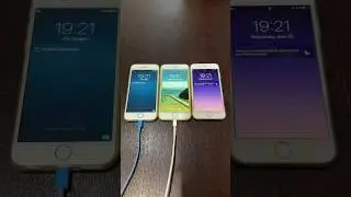 iPhone 6 on iOS 8 vs iOS 10 vs iOS 12 boot up test #shorts #iphone6 #ios8 #ios10 #ios12