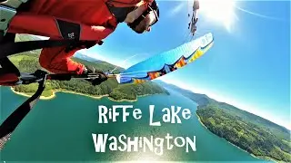 Riffe Lake Acro Paragliding with U-Turn Blackout Plus, Morpheus NG - June 2021