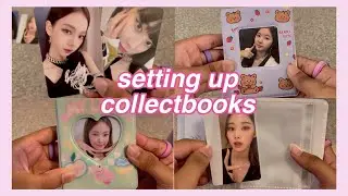 Setting up kpop collect books! & mini photocard haul | aespa, bugAboo, ily:1