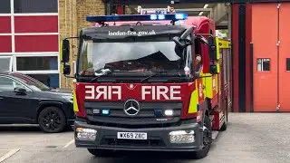[A322 + A321!] Hornsey appliances responding to emergencies - LFB