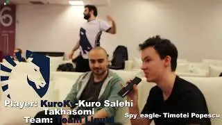 Interview with KuroKy (Team Liquid) at PGL MAJOR