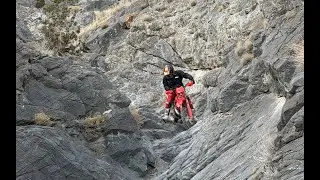Up Big Steps at the Delle on the x-trainer & found our way down Demon's Canyon (elevator shaft)