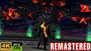 GOD HAND Final Stage Boss Battle (HARD MODE) 4K 60FPS UHD | Duel Storm | PCSX2 (PS2)