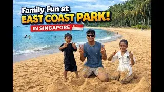 We went to Got Family fun at East Coast Park in Singapore! #beach #travel #camping #singapore
