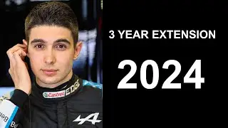 BREAKING F1 NEWS - ESTEBAN OCON SIGNS 3 YEAR EXTENSION WITH ALPINE TILL 2024  - MY REACTION