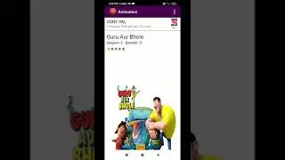 New cartoon started on Sony pal session 2