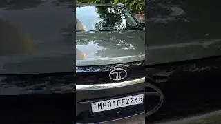 Tata Nexon XMS Plus 2023 Petrol Front look in Foliage Green color