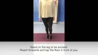 Physiotherapy: Star excursion for ankle and knee stability