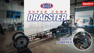 Замеры мощности на динамометрическом стенде для дрэгстера NHRA Super Comp | Двигатель Whipple Coy...