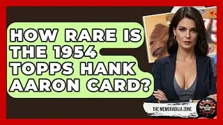 How Rare Is The 1954 Topps Hank Aaron Card? - The Memorabilia Zone