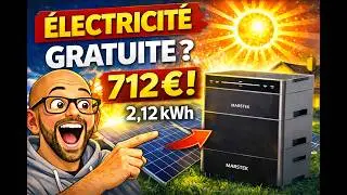 Marstek Venus A : stockage d&rsquo;&eacute;nergie solaire sans se ruiner