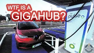 THIS IS THE UK's BIGGEST EV CHARGING HUB!