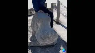 Statue in the zoo