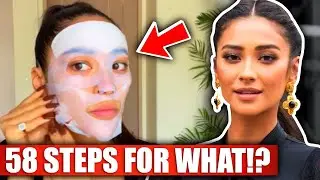 Pretty Little Liars Star Shay Mitchell MOCKED Over 58-Step Skincare Routine