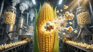 From HARD CORN to POPCORN in seconds (oddly satisfying)