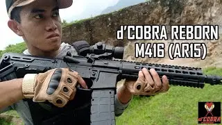 Airsoftgun Dcobra Reborn M416 (AR15). Unboxing & Review