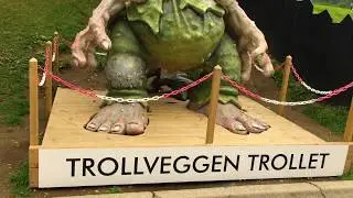 Стена Троллей, Trollvegen, #Норвегия летом