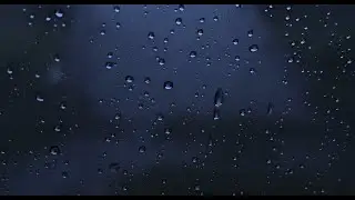 Rain Sounds & Rain On Window with for Deep Sleep 🌩️ Nonstop Relaxing Rain for Sleep & Focus