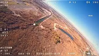 Ritewing Hardcore 38 - Flying around William Bennett RC Field