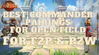 Best COMMANDER Pairings For Open Field [ F2P & P2W] | Call Of Dragons