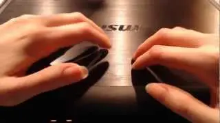 [ASMR] Tapping on New MSI GT70 Laptop