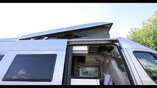 CAMP&Eacute;R&Ecirc;VE 746 AIR SAPHIR - Ouverture du toit relevable