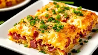 Два ЛУЧШИХ рецепта! Замечательный рецепт картофельной пиццы от турецкого шеф-повара!