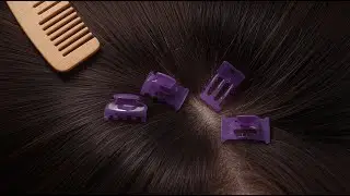 Real hand ASMR Head Scratching & Oiling With Soft Whispers