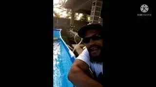 intex easy pool setup (Intex pool 4.5m x 2.2m x 0.84) #aboveground #intexpool intexswimming pool