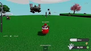 Pylon vs noob server - Slap battles
