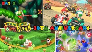 Super Mario World 2 Yoshi's Island 30th Anniversary Celebration Day 2 - GDQ Hotfix Speedruns