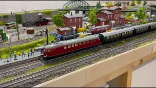 TV Burgstein: VT92 5 mit Umbauwagen und im Führerstand des VT95 9