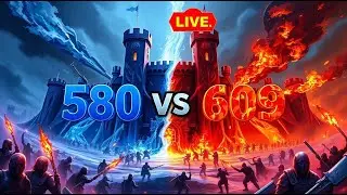 WHITEOUT SURVIVAL SVS BATTLE PHASE 580 VS 609 LIVE
