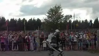 feste medievale saint-marcelin joute equeste avec bagare de chevalier 2012