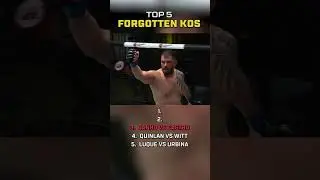 KNOCKOUTS you probably FORGOT #ufc