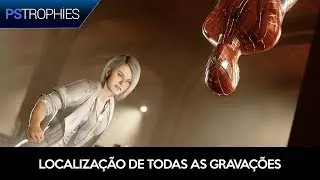 Spider-Man PS4: Comando Silver - Localização de todas as gravações - Troféu 🏆 Inaceitável