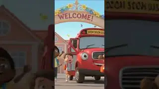 பஸ் சக்கரம் சுழலும் 🚍 | Wheels on the Bus Tamil Kids Song #shorts