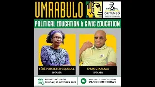 UMRABULO DIALOGUE: Political Education & Civic Education