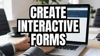 Interactive webpage forms using HTML, CSS, and JavaScript