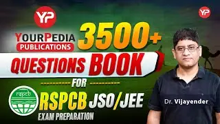 Dedicated 3500+ Questions Book for RSPCB JEE/JSO written exam preparation