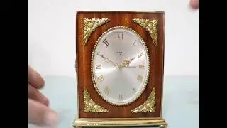 SWIZA Mantel TOP Alarm Clock Vintage 8 Day XXL Switzerland