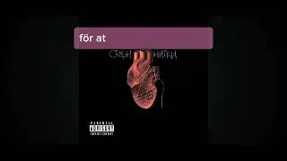 crash ynnv - flyger iv&auml;g/ улетаю (Swedish translation/ svensk &ouml;vers&auml;ttning)