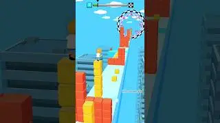 Cube surfer gameplay #mobilegame #androidgame2023 #androidgameplay #androidgames  #mobilegameplay