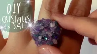 Manualidad DIY: Como hacer CRISTALES de SAL para joyas * by ART Tv
