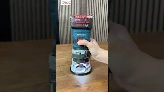 Bosch Flagship Palm Router GKF 18V-8 packed with high-end features #boschtools #powertools