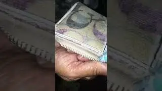 DIY on cleaning the zipper on a coach wallet 9-1-22