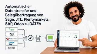 Automatischer Datentransfer und Beleg&uuml;bertragung von Sage, JTL, Plentymarkets, SAP, Odoo zu DATEV