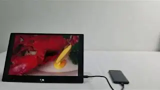CrowVi external Monitor for  latest USB C Smartphone