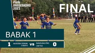 FINAL GOLD Babak 1 Piala DANSESKOAD 2023 APC vs Bandung Pro United #supermd10#masyaallahtabarakallah